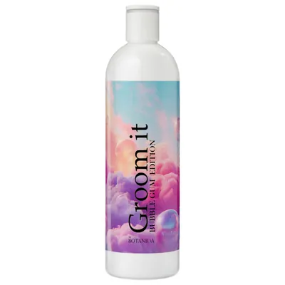 Botaniqa Groom It Shampoo Bubble Gum - Basic Wash Dog Shampoo, Bubble Gum Scent - 473ml