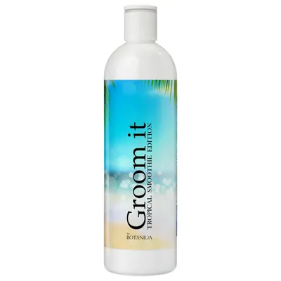 Botaniqa Groom It Shampoo Tropical Smoothie - szampon dla psa do mycia zasadniczego, o zapachu tropikalnego smoothie - 473ml
