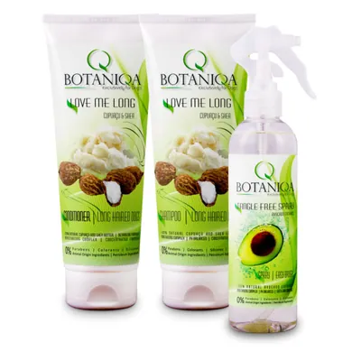 Botaniqa Long Hair Care Set, 3x 250ml