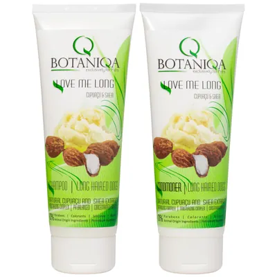 Botaniqa Love me long Set - Long Hair Dog Shampoo and Conditioner, 2x 250ml