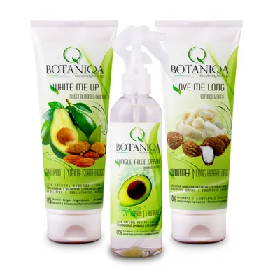 Botaniqa White and Light Caoted Dog Care Set, 3x250ml